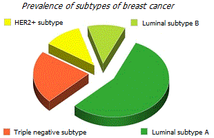 Subtypes of breast cancer