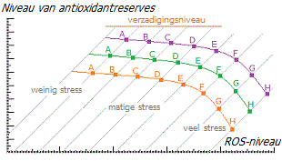 Celproliferatie op verschillende oxidatieve niveaus