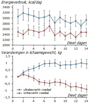 Onbewerkt versus bewerkt voedsel