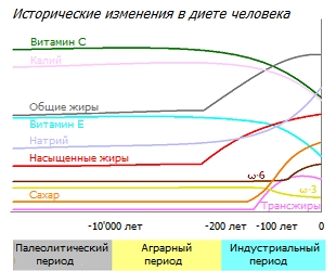 Эволюционные изменения рациона человека